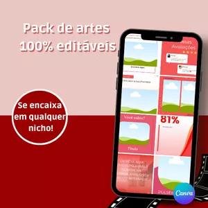 Imagem de capa para o Curso online Pack de artes 100% editáveis, Help!