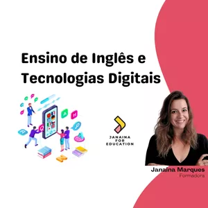 Imagem de capa para o Curso online Ensino de Inglês e Tecnologias Digitais 