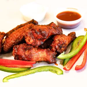 Imagen de portada para Ebook Preparación express de pollo al ajo en freidora de aire para una comida rapida