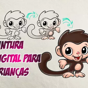 Imagem do curso Pintura Digital Infantil com Photoshop