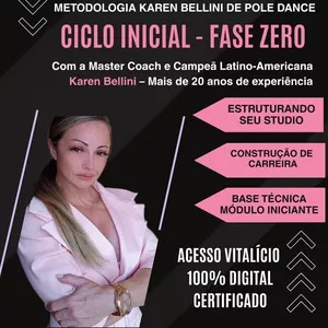 Imagem do curso Formação Profissional para Instrutores de Pole Dance - Ciclo Inicial - Fase Zero