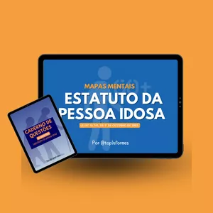 Imagem de capa para o Ebook Mapas Mentais: Estatuto da Pessoa Idosa 