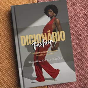 Imagem de capa para o Ebook Dicionário Fashion I- Calçados e Calças 