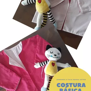 Imagem principal do produto E-book Costura Básica - Casaco Manga Unica