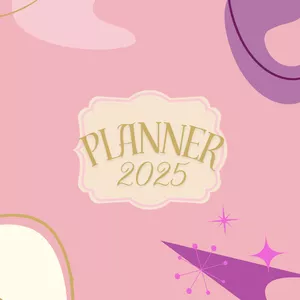 Imagem de capa para o Ebook Planner 2025