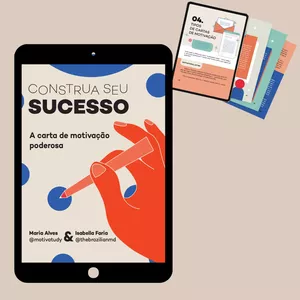 Imagem de capa para o Ebook Carta de Motivação Poderosa - Ebook