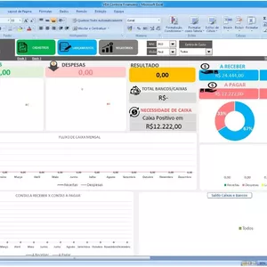 Imagem de capa para o Ebook Planilha Excel - VBA Controle Financeiro