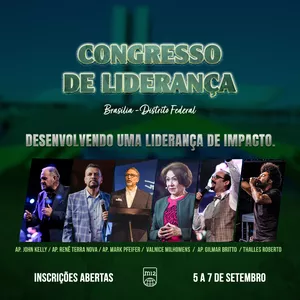 Imagem de capa para o Curso online Congresso de Liderança em Brasília 2023