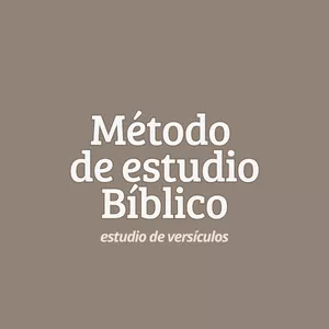 Imagen de portada para Ebook Método de Estudio Bíblico: estudio de versículos