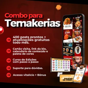 Imagem do curso Combo para Temakerias