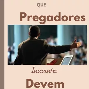 Imagem de capa para o Ebook Erros que Pregadores Iniciantes devem evitar 