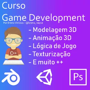 Imagem de capa para o Curso online Curso Criação de Jogos 3D - Básico