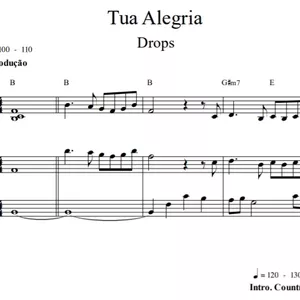 Imagem de capa para o Ebook Tua Alegria - Drops
