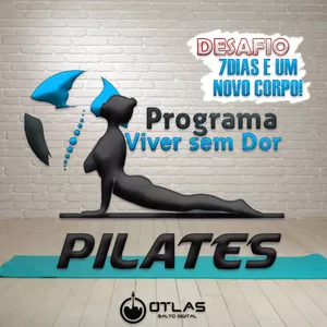 Imagem de capa para o Curso online  Pilates- Programa Viver sem Dor
