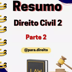 Imagem de capa para o Ebook Resumo de Direito Civil II / parte 2