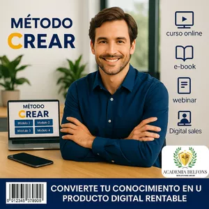Imagen de portada para Curso online MÉTODO CREAR.