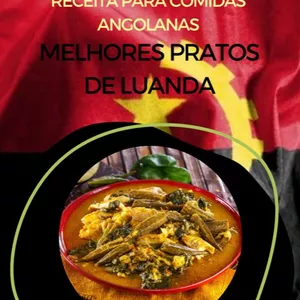 Imagem de capa para o Ebook Receitas para comidas Angolanas