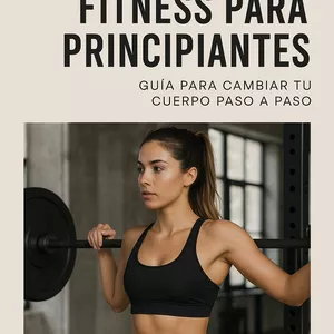 Imagen de portada para Ebook Fitness para Principiantes – Guía para cambiar tu cuerpo paso a paso