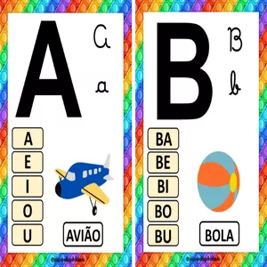 Imagem de capa para o Ebook ALFABETO TEMA POP IT