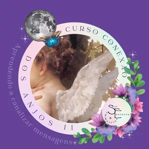 Imagem do curso ©Conexão dos Anjos II: Aprenda a Canalizar Mensagens