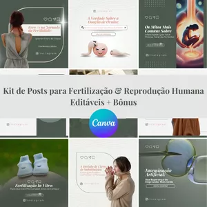 Imagem de capa para o Curso online Posts para Fertilização &amp; Reprodução Humana