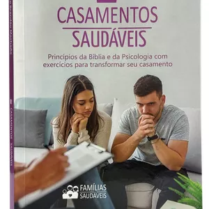 Imagem de capa para o Ebook Casamentos Saudáveis: princípios da Bíblia e da Psicologia com exercícios - Ricardo Brandão