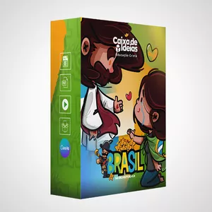 Imagem de capa para o Curso online Caixa de Ideias especial 7 de Setembro "Jesus ama meu Brasil"