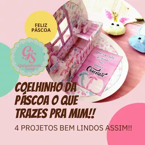 Imagem de capa para o Curso online Coelhinho da Páscoa o que Trazes pra mim