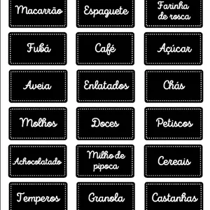 Imagem de capa para o Ebook Etiquetas Organizadoras para Despensa