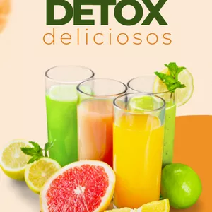 Imagem de capa para o Ebook Emagreça com sucos detox!