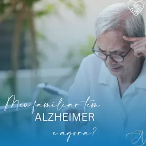 Imagem de capa para o Curso online Meu Familiar Tem Alzheimer, e Agora?