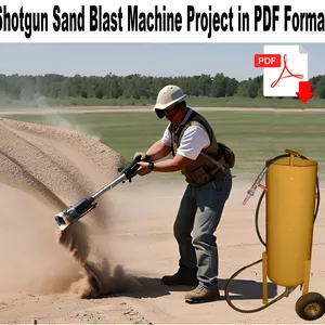 Cover image for Ebook Shotgun Sand Blast Machine Project in PDF Format