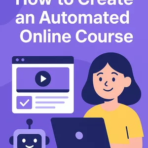 Cover image for Ebook How to Create an Automated Online Course with AI