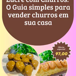 Imagem de capa para o Ebook Lucre com Churros 