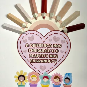 Imagem de capa para o Ebook 🟣Painel respeito as diferenças 