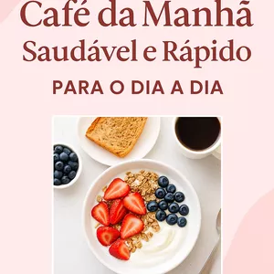 Imagem de capa para o Ebook Receitas de Café da Manhã 