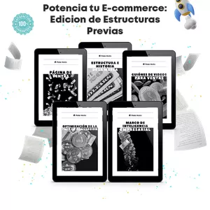 Imagen de portada para Ebook Potencia tu Ecommerce: Edición de Estructuras Base
