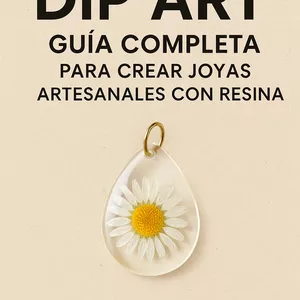 Imagen de portada para Ebook Dip Art: Joyas con Resina y Flores Secas