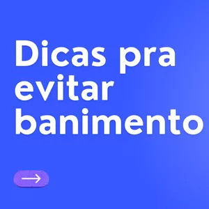 Imagem de capa para o Ebook Dicas pra evitar banimento