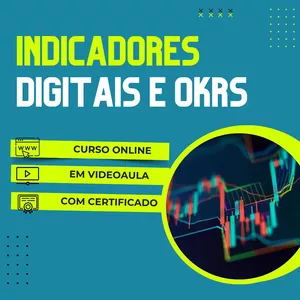 Imagem de Curso de Indicadores Digitais e OKRs criado por Qualifica Brasil na hotmart
