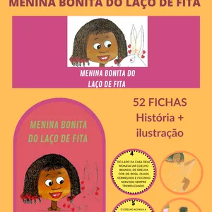 Imagem de capa para o Ebook KIT SEQUÊNCIA DIDÁTICA LÚDICA : MENINA BONITA DO LAÇO DE FITA 
