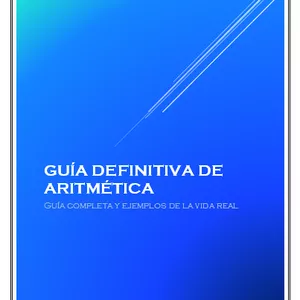 Imagem principal do produto Guía definitiva de aritmética