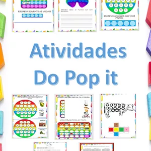 Imagem de capa para o Ebook Atividades do Pop it