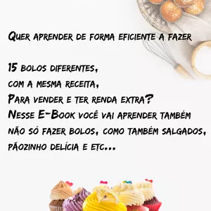 Imagem de capa para o Ebook E-BOOK DE RECEITAS CASEIRA