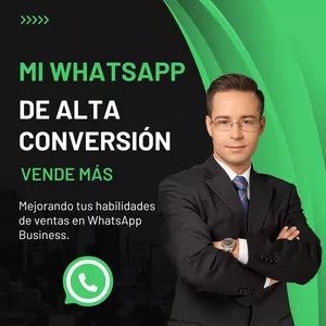 Imagen de portada para Curso online Mi WhatsApp de Alta Conversion