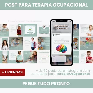 Curso PACK PARA TERAPIA OCUPACIONAL INFANTIL