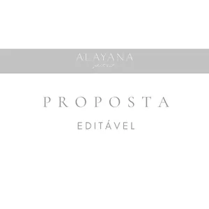 Proposta editável por Alayana Costa