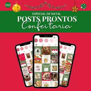 Imagem do curso Confeita Power - Especial de Natal | POSTS PRONTOS