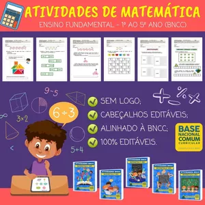 Imagem do curso Atividades de Matemática do 1º ao 5º ano (BNCC)
