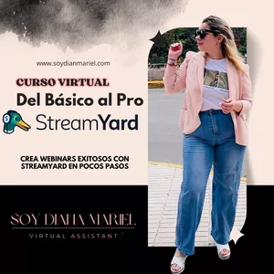 Imagen de portada para Curso online Del Básico al Pro: Crea Webinars Exitosos con StreamYard en Pocos Pasos